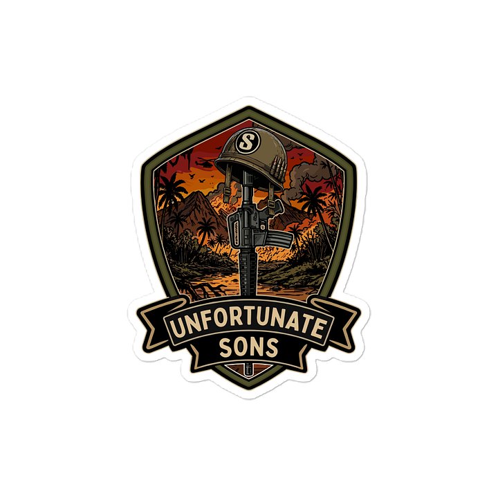 Unfortunate Sons Sticker product image (2)