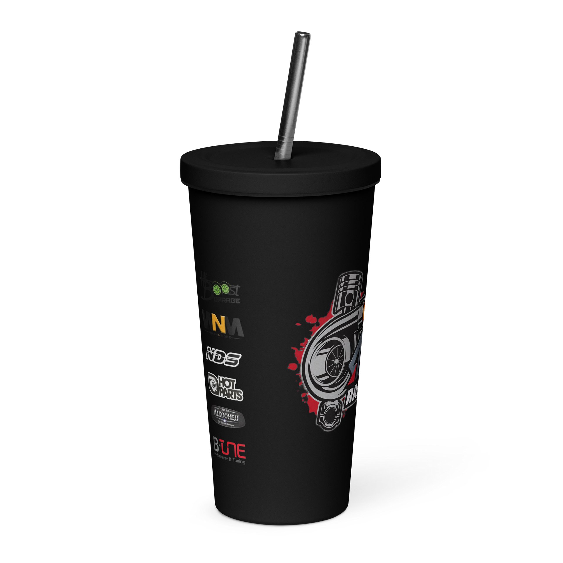 Insulated Tumbler with a Straw spon - Bul Racing Team - 9w7KPSzjl3s