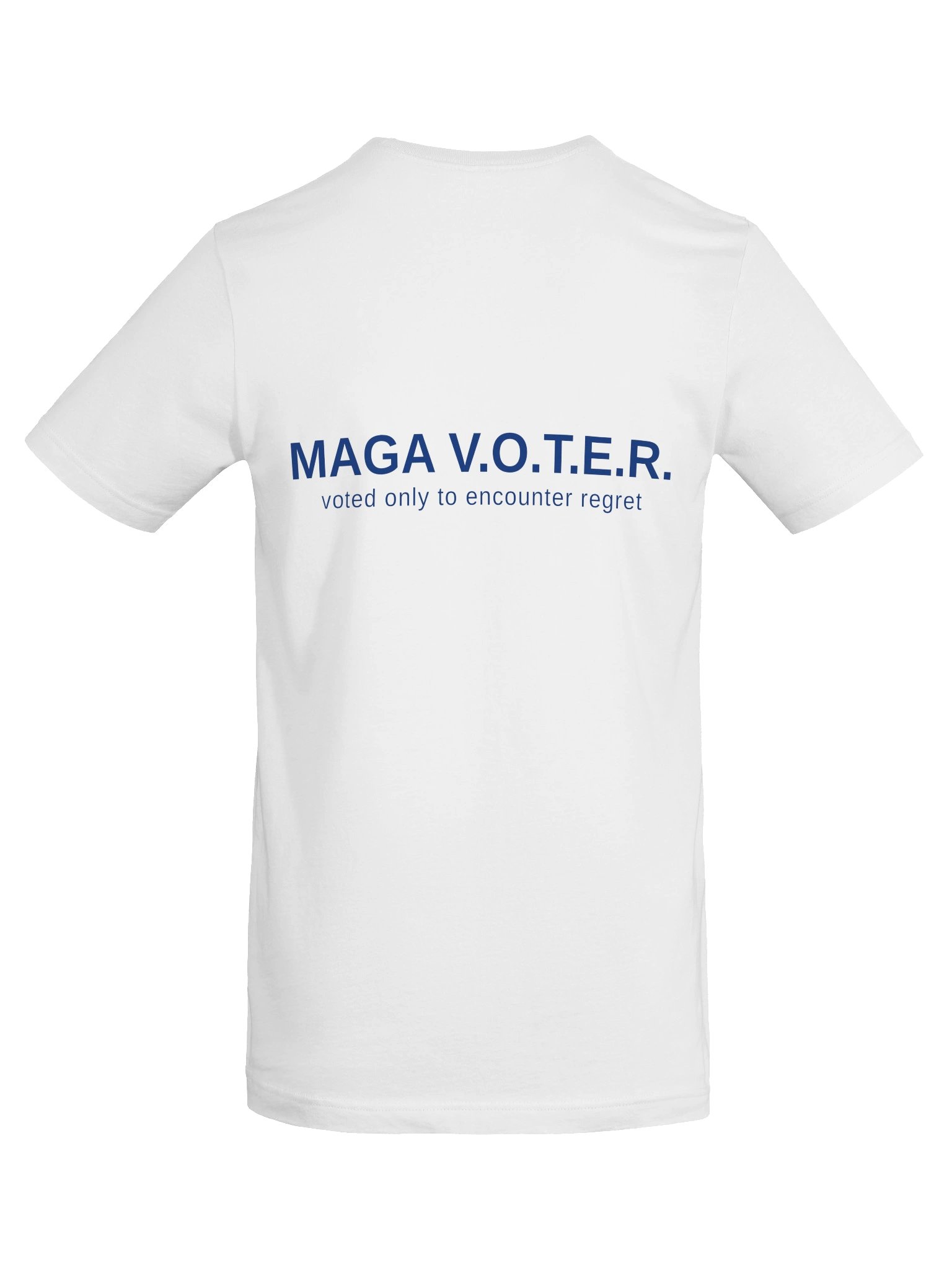 MAGA V.O.T.E.R. — Minimal Tee (Back Print) (Light Colors) product image (6)
