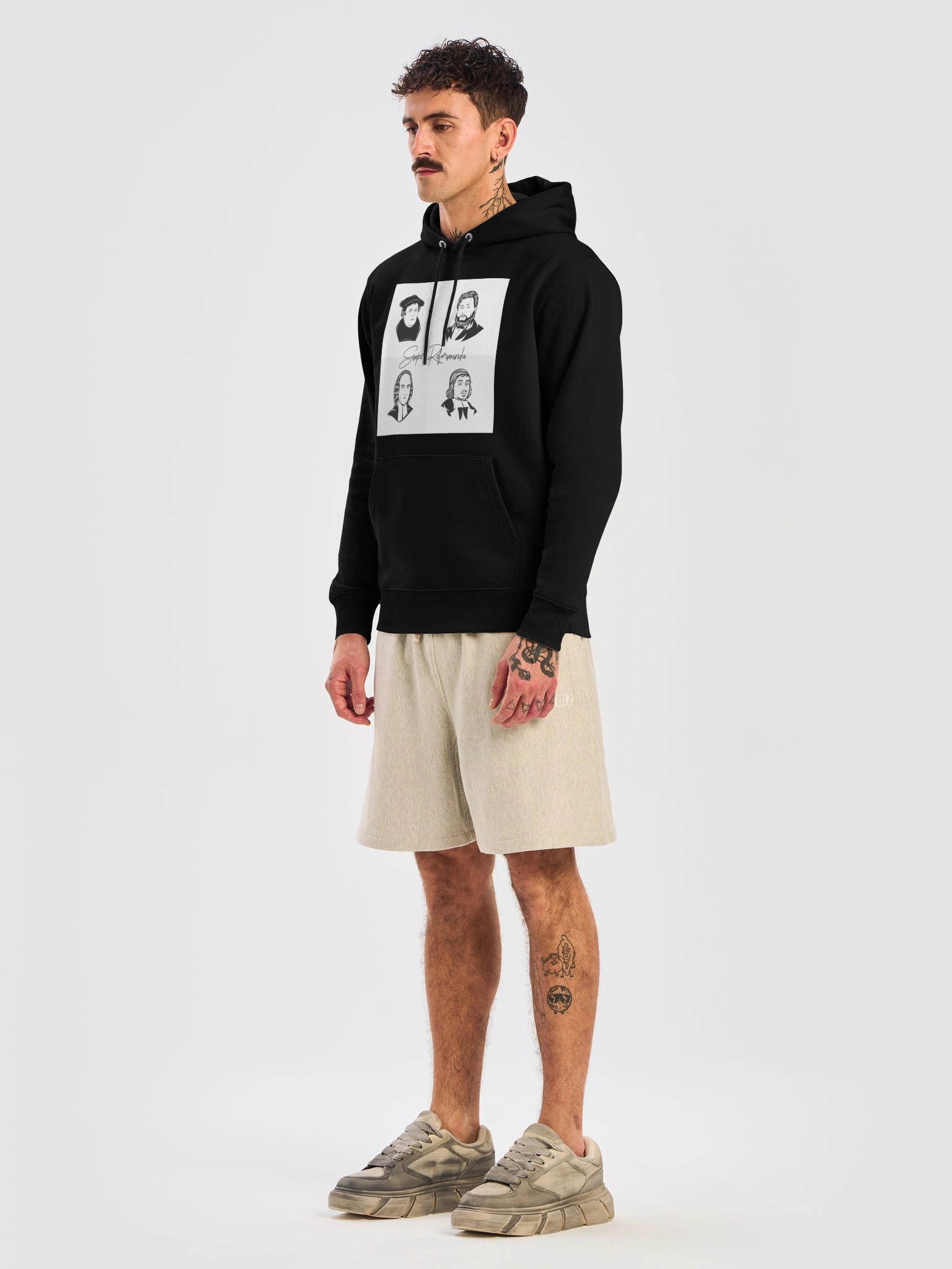 Semper Reformanda Hoodie - Premium / Large Sizes product image (33)