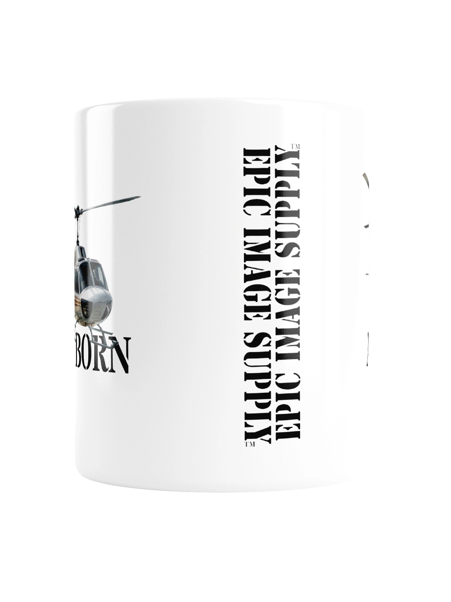 AIR BORN PRINTED MUG product image (2)