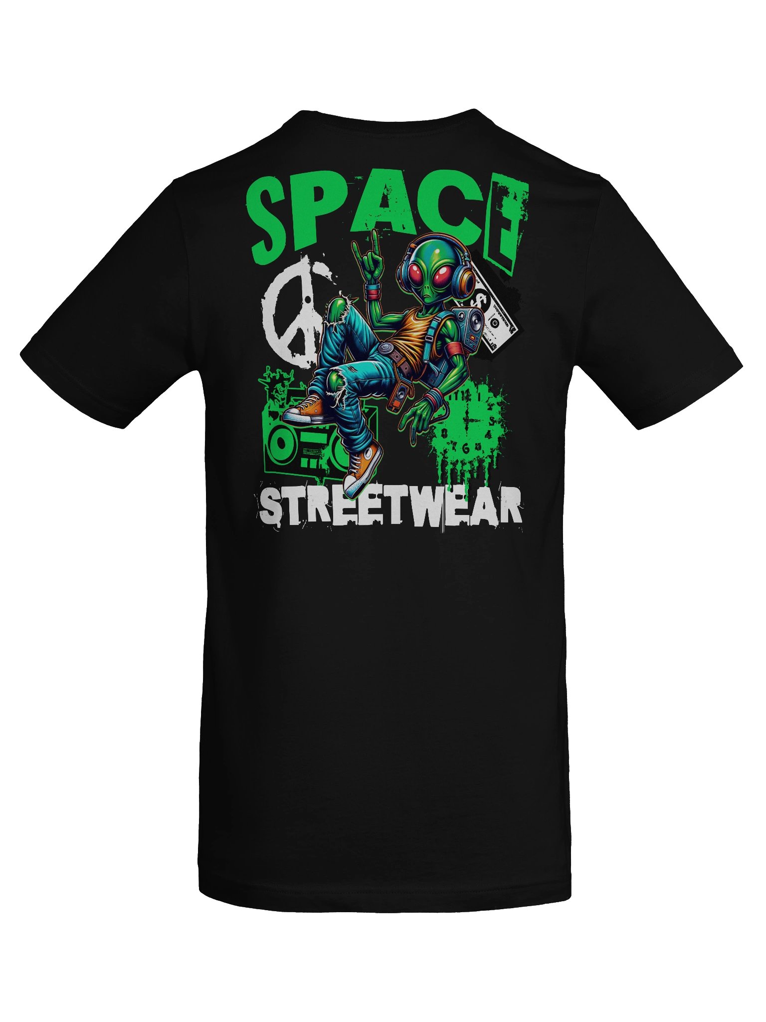 Space Streetwear T-Shirt: Out Of This World Alien Fashion product image (8)