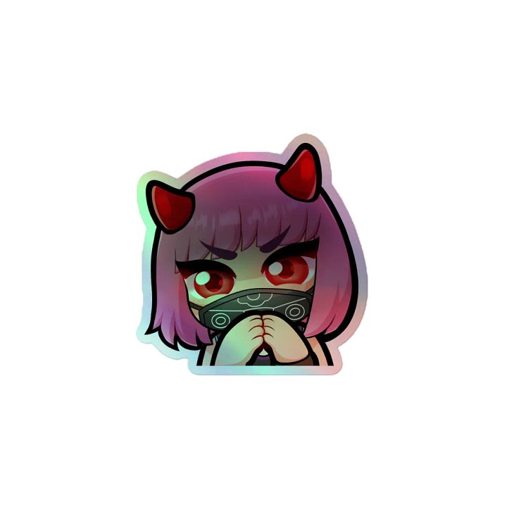 Demon Holo Sticker product image (1)