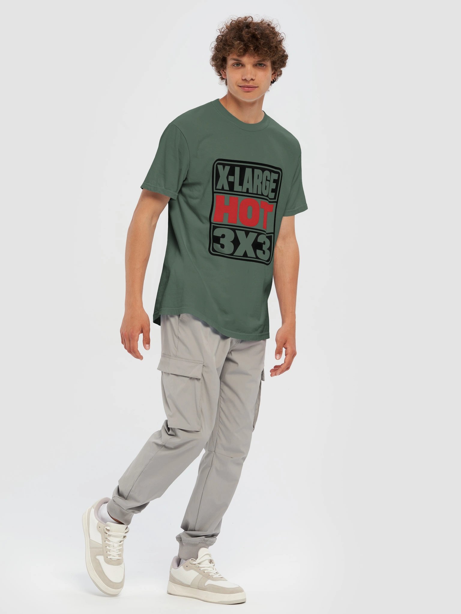 X-LARGE HOT 3X3 Graphic Tee product image (27)