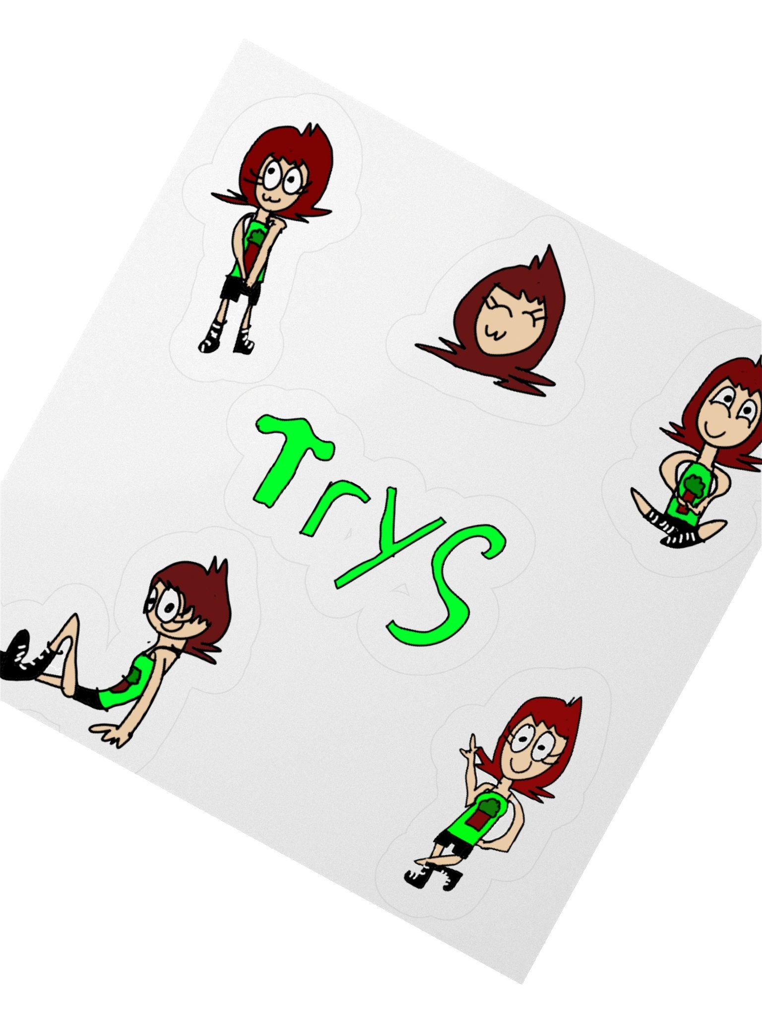 Trys Sticker Set product image (3)