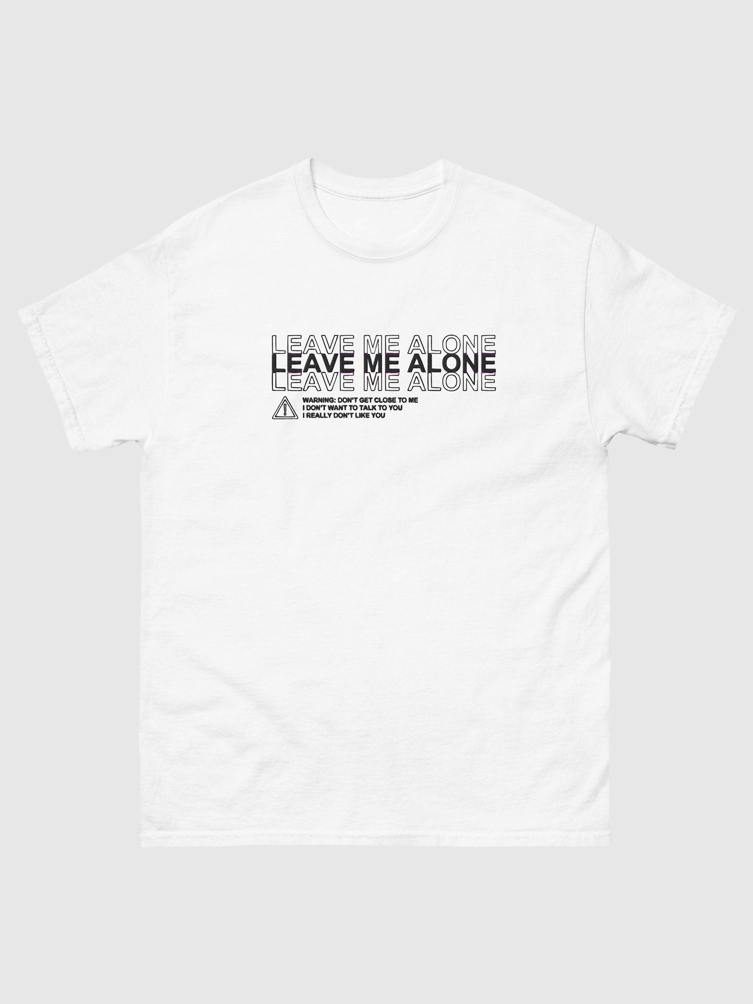 Leave me alone - Shirt product image (1)
