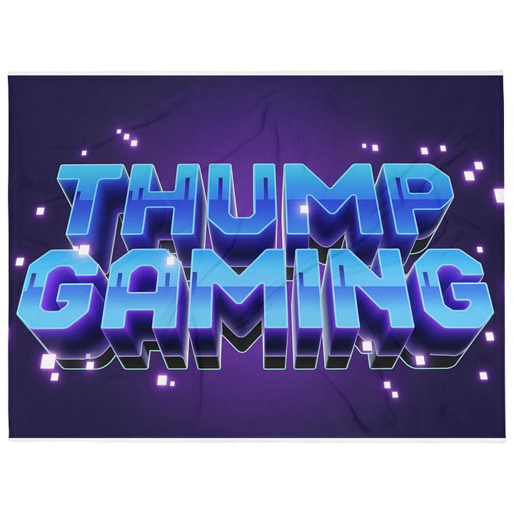 Game On & Chill: ThumpGaming Throw Blanket product image (1)