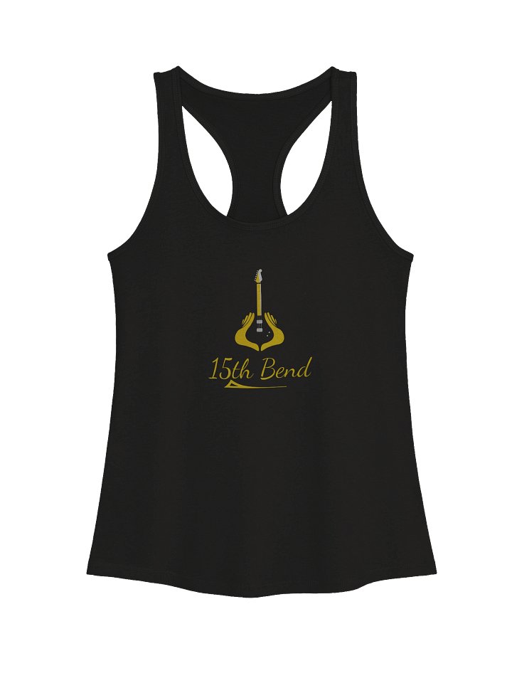 Tank top with gold logo product image (1)