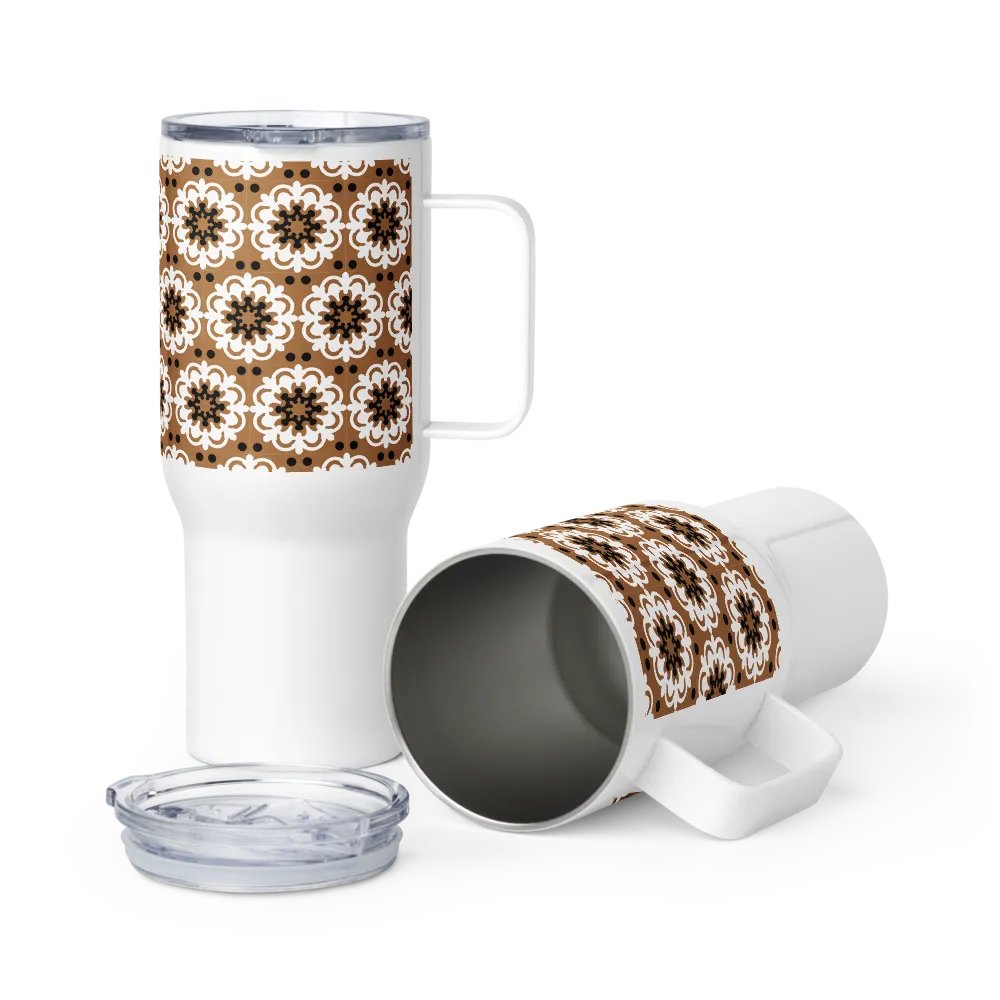 Vintage Floral Symphony 25 oz Travel Mug product image (3)