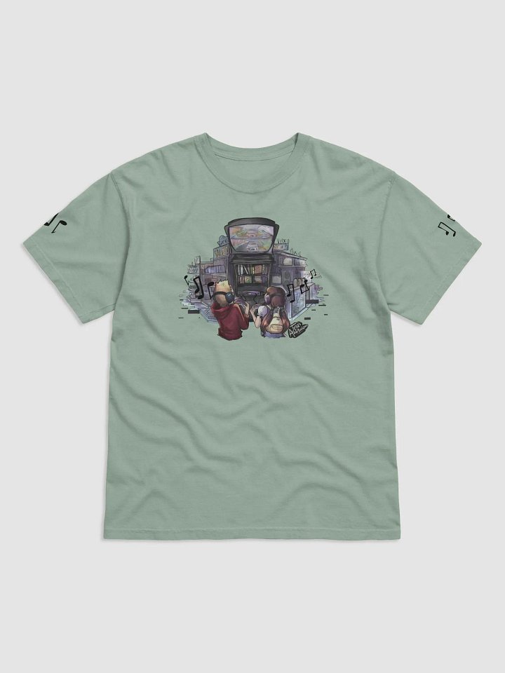 Nostalgia Tee - Black Note Sleeves (Multi-Color Design) product image (2)