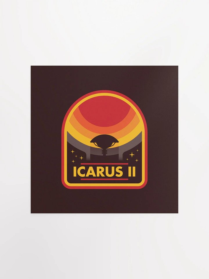 'Icarus II' Mission Patch Art Print product image (2)
