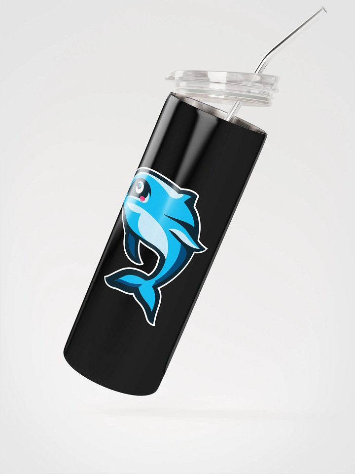 Playful Dolphin Stainless Steel Tumbler product image (4)