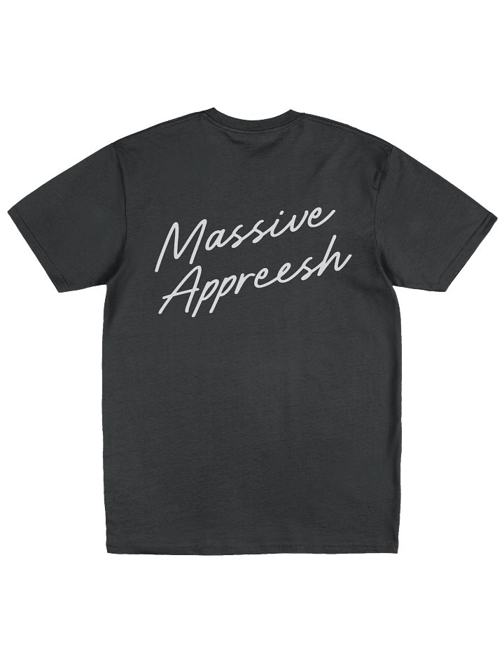 Black Massive Appreesh Signature Tee product image (1)