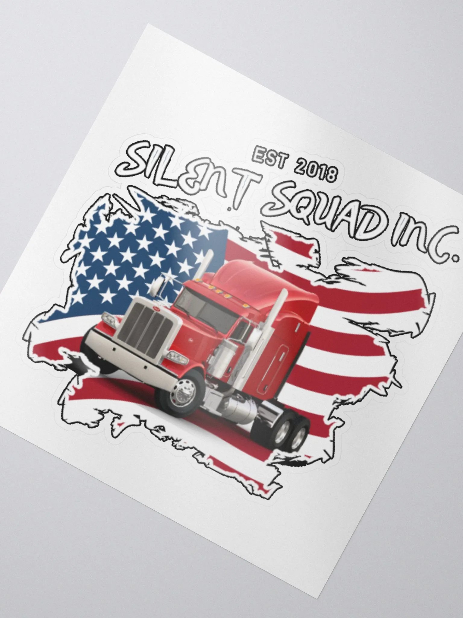 Silent Squad Sticker product image (2)