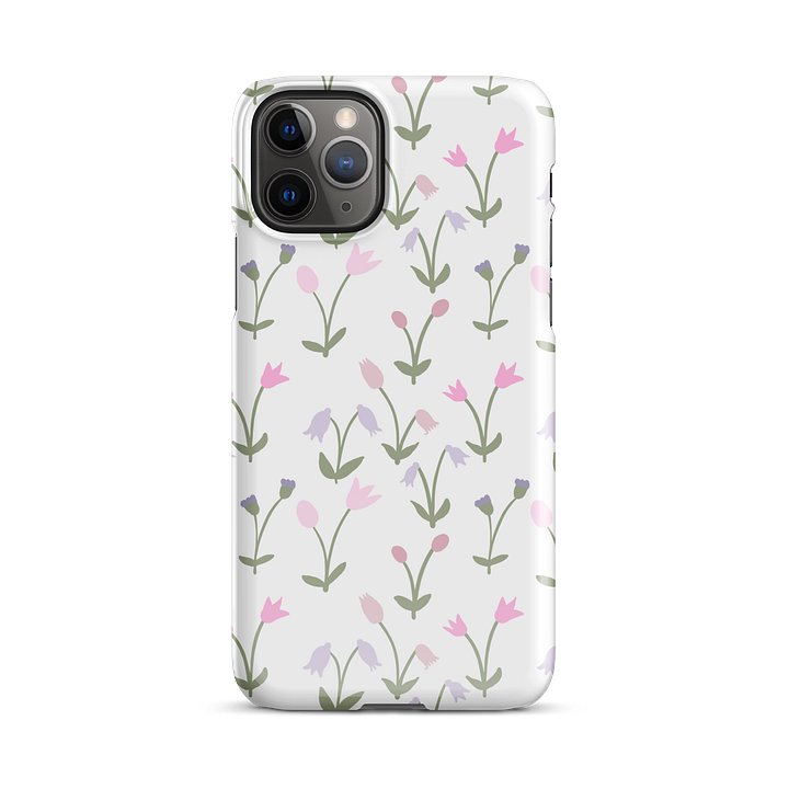 TULIP AND BLUE BELLS FLOWER iPhone® Snap Case product image (29)