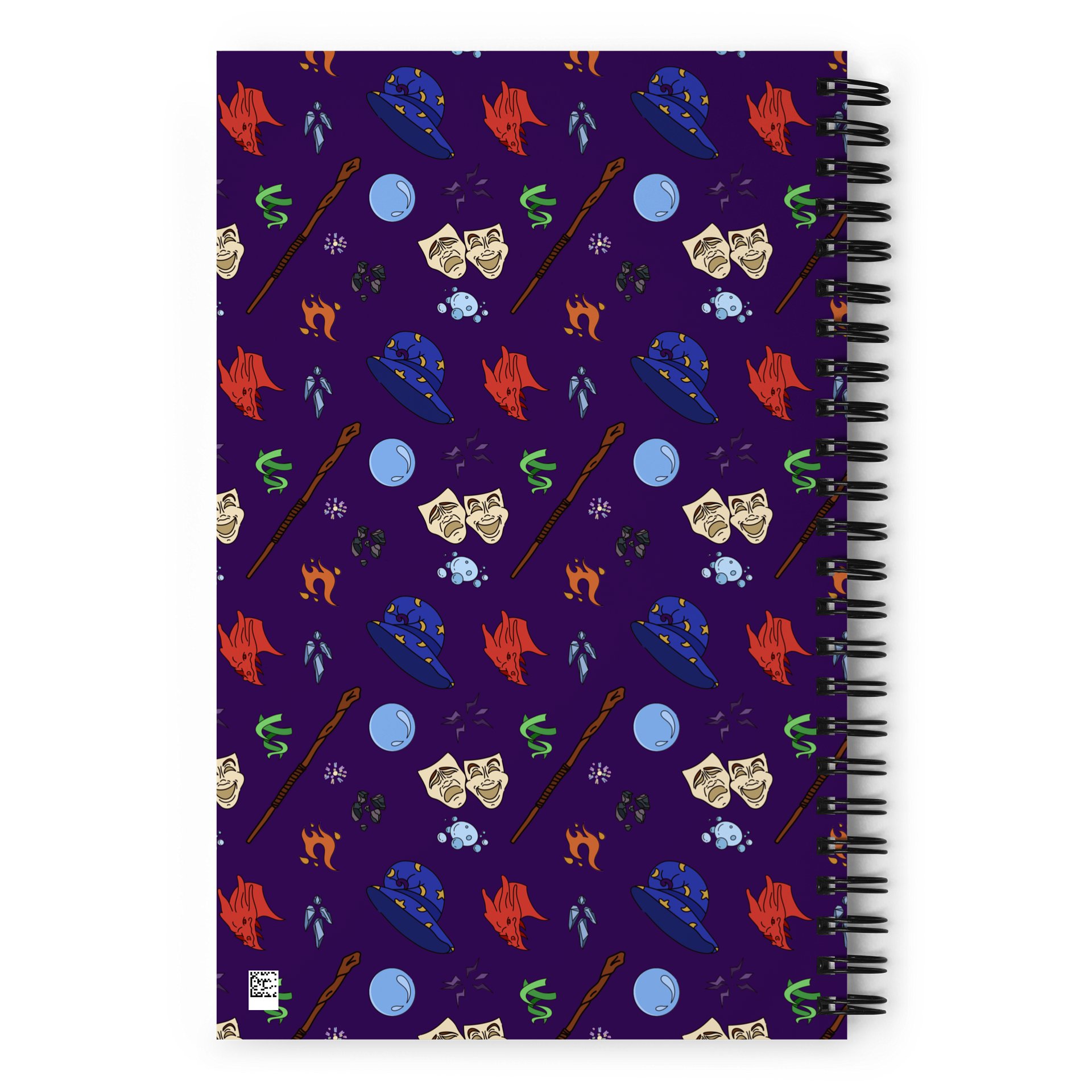 Sorcerer Sprial Bound Notebook product image (2)