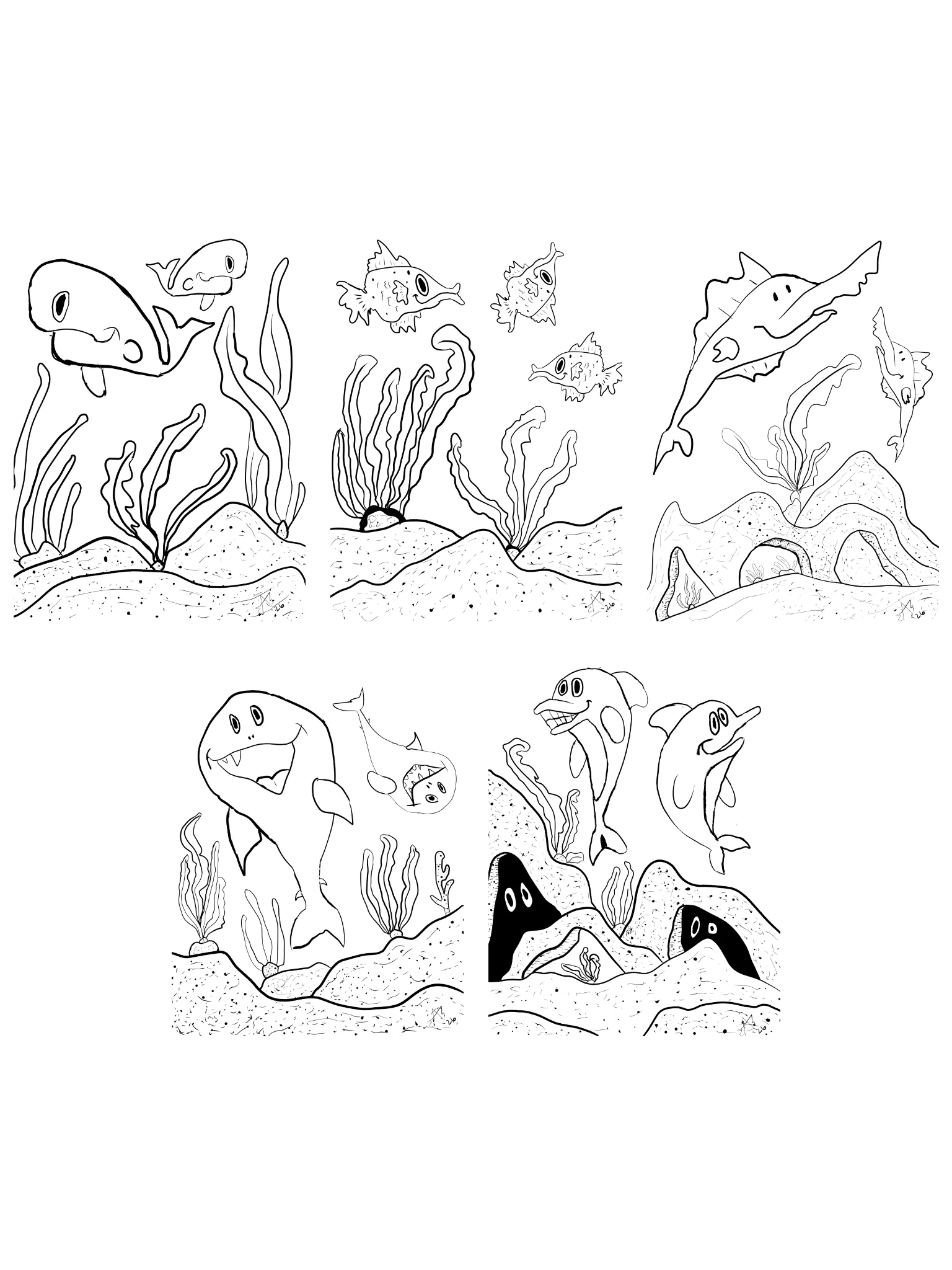TSStechAngel's World - Coloring Bundle 7 product image (1)
