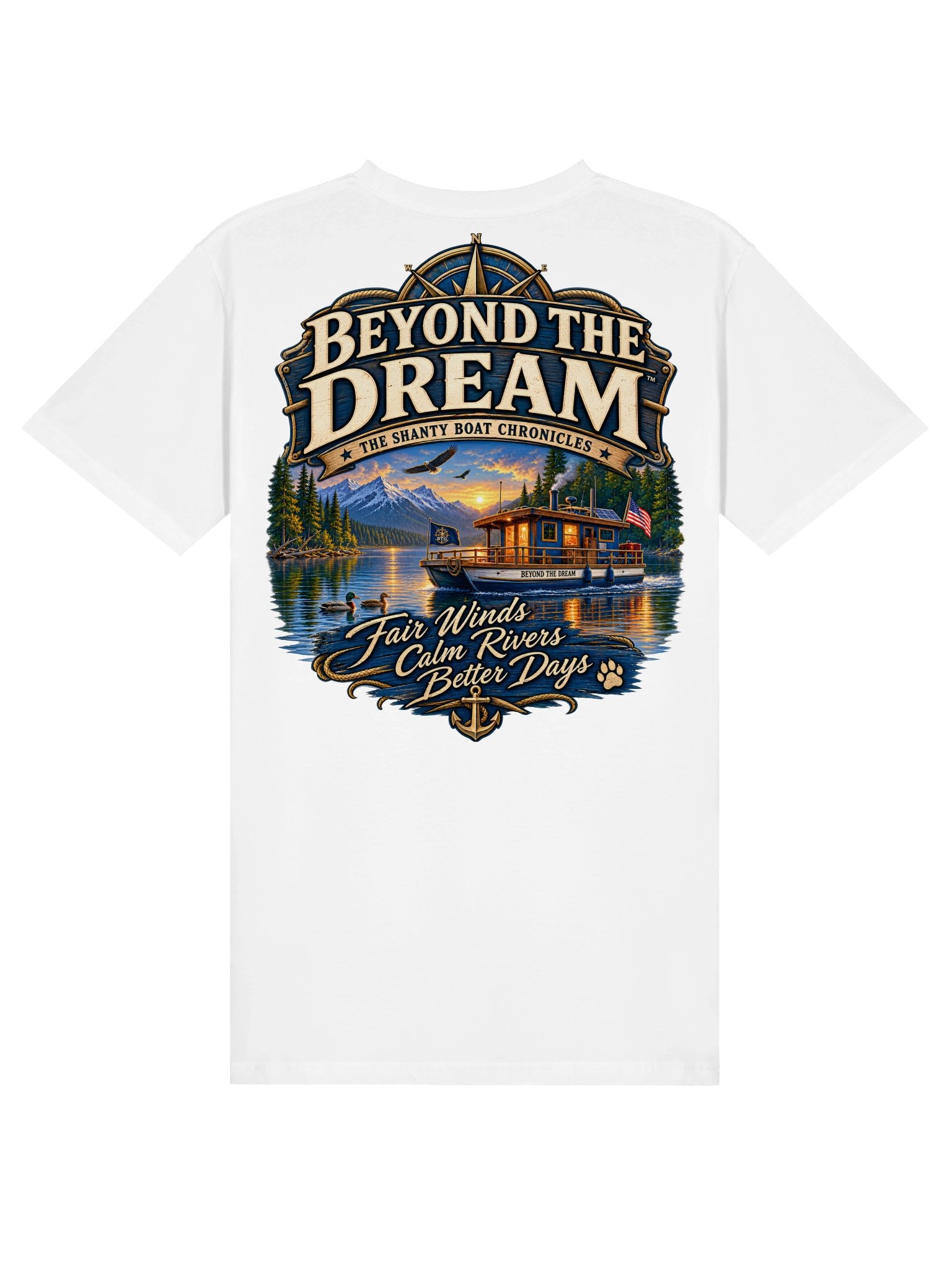 Beyond the Dream Classic Premium T-Shirt – White product image (2)