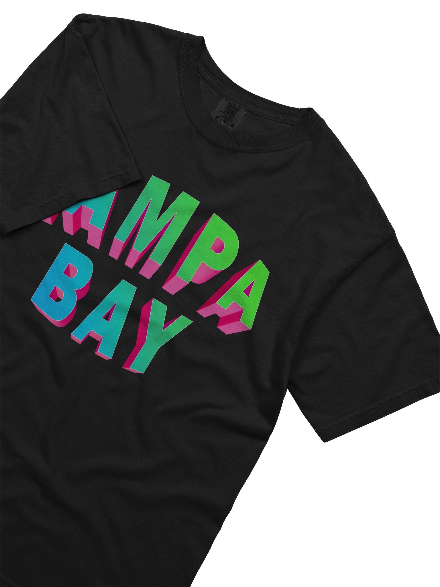 TAMPA BAY 3D Pop‑Art Comfort Colors Tee product image (5)