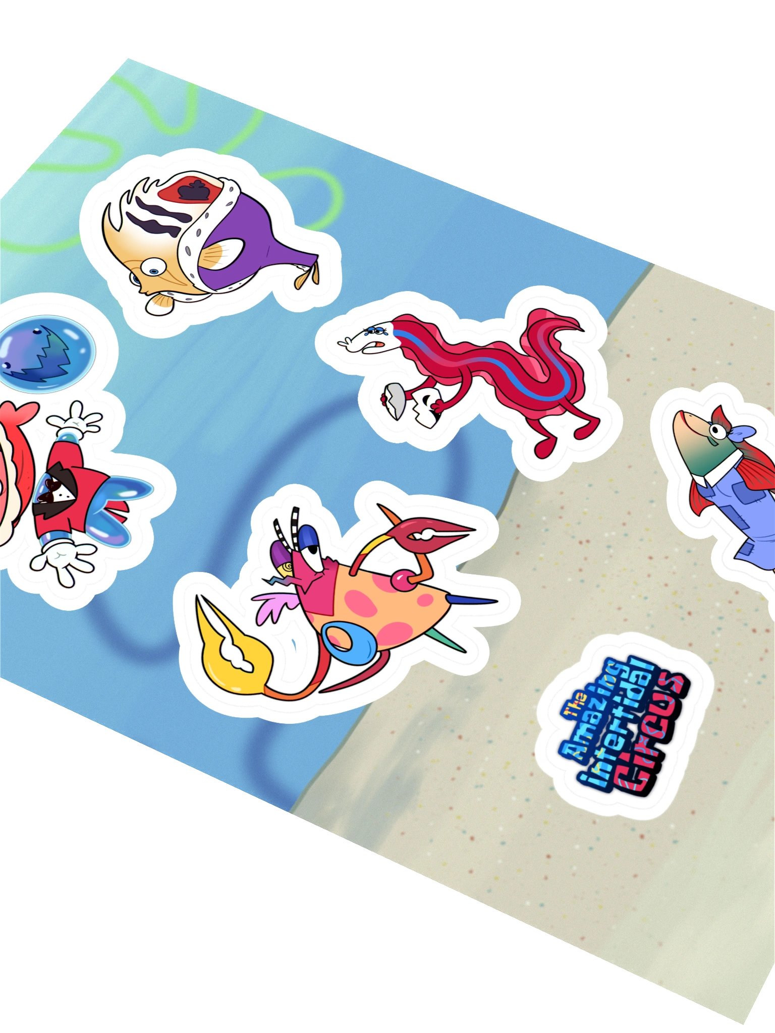 The Amazing Intertidal Circus - Sticker Sheet #1 product image (2)