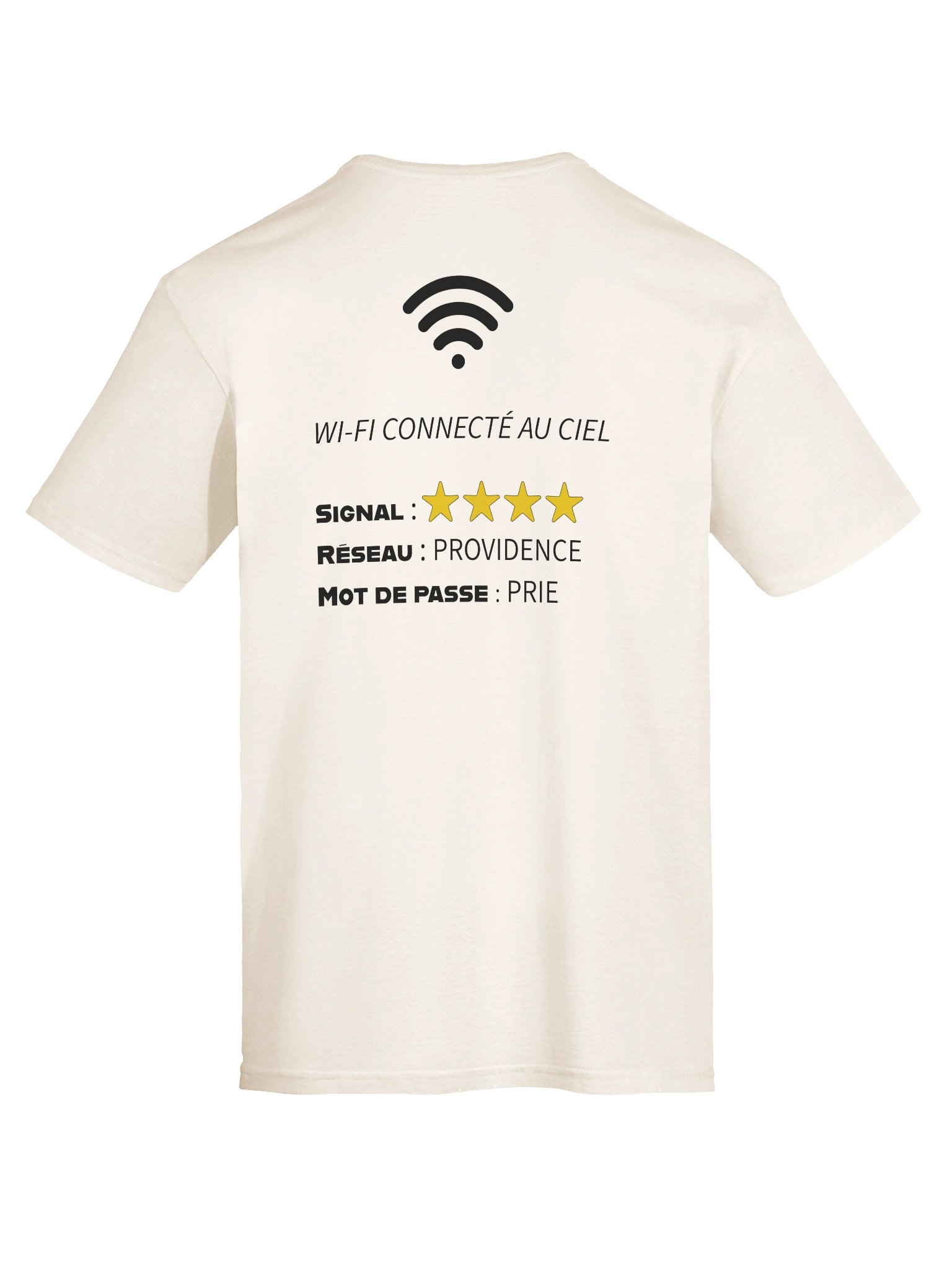 Tee Shirt - Wifi Connecté au Ciel product image (7)