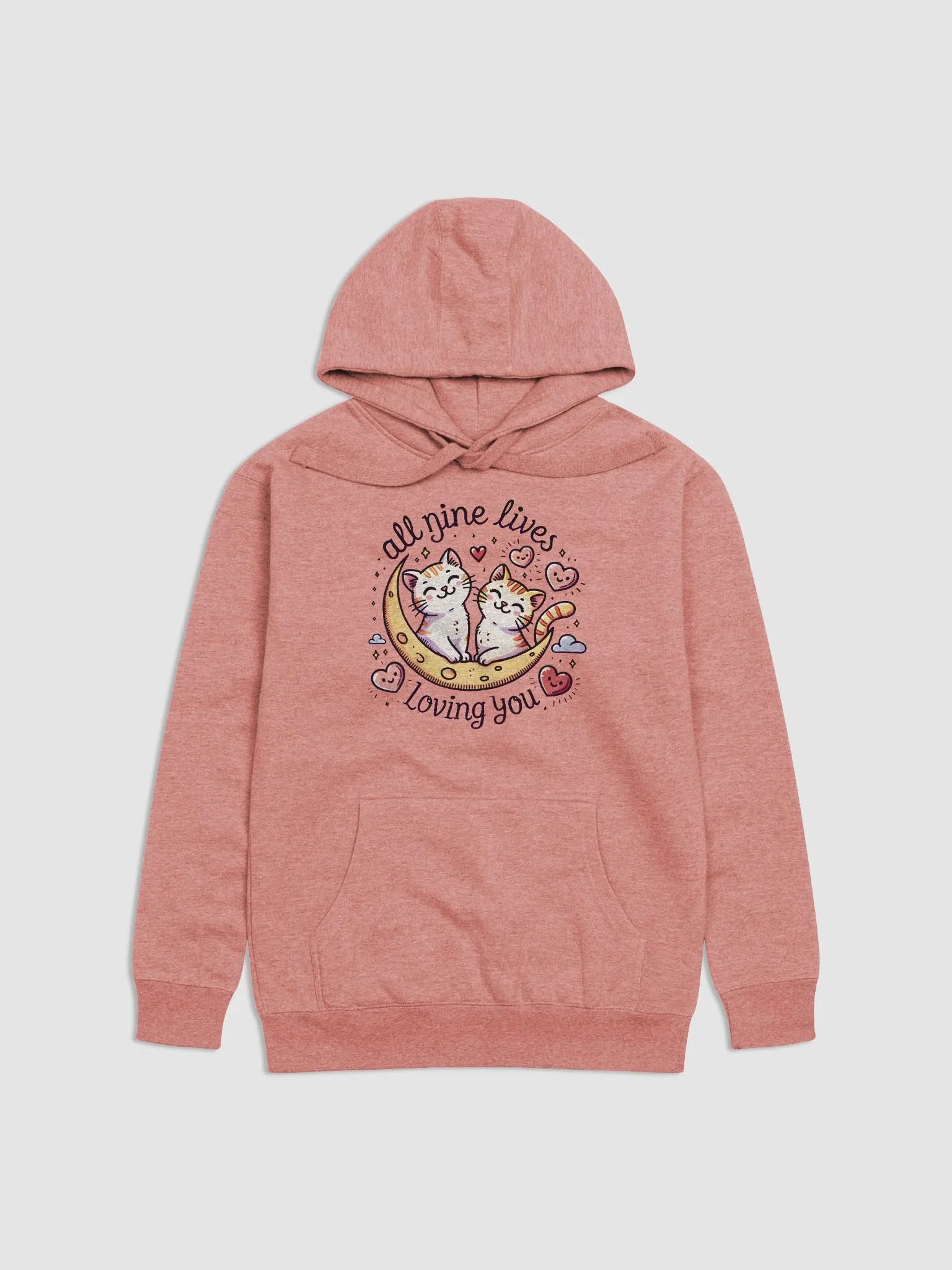All nine lives loving you hoodie product image (1)