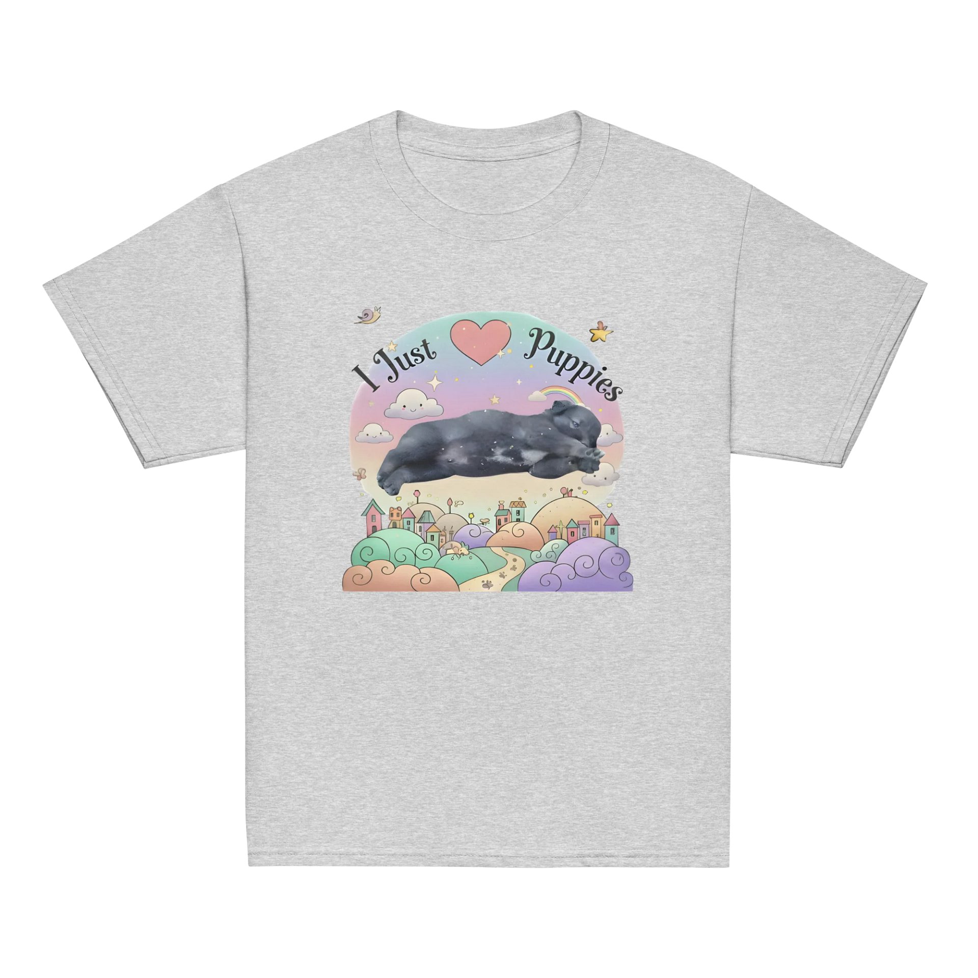 I Just Love Puppies T-Shirt for Kids | Unique Design product image (2)