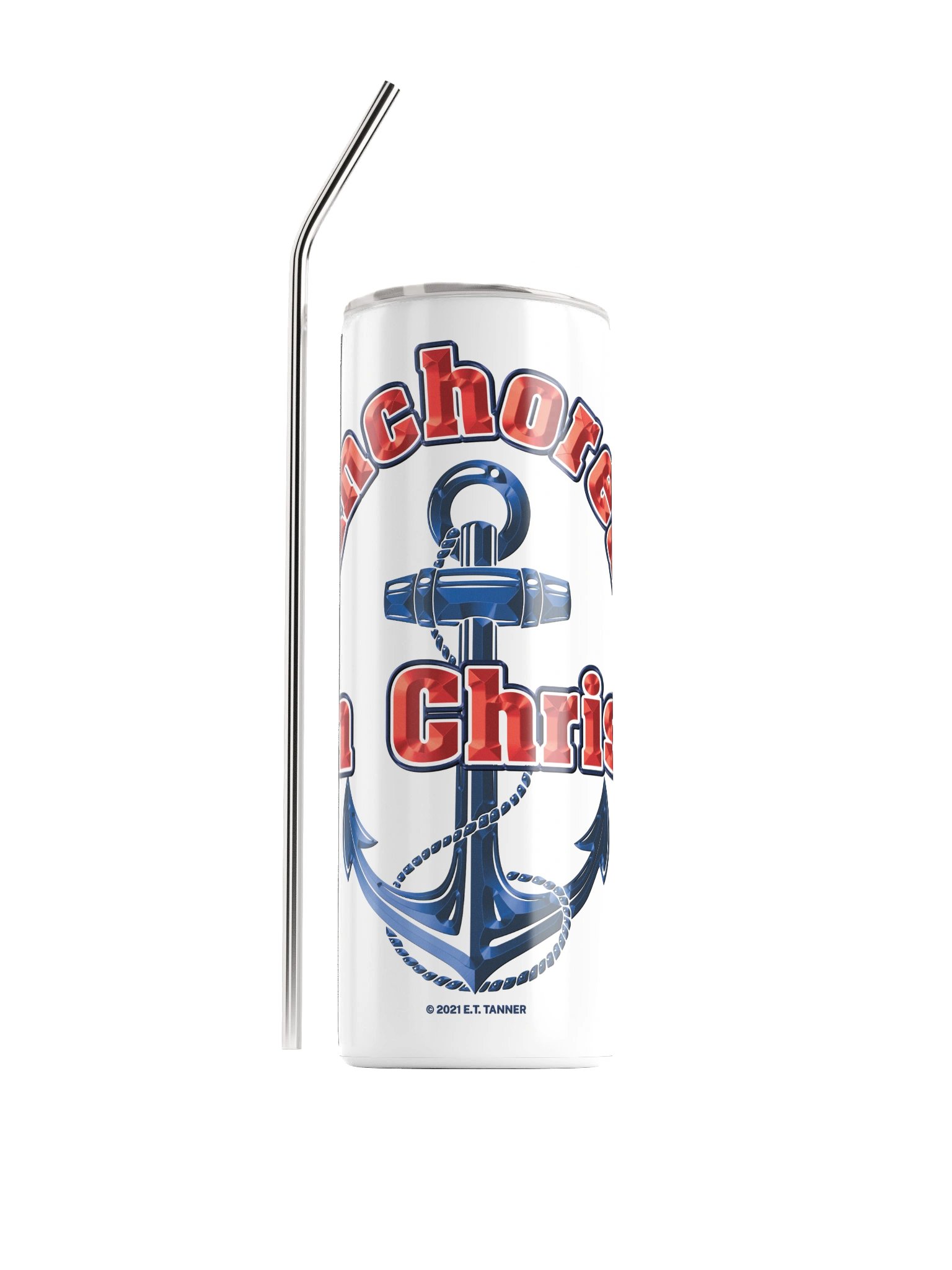 Anchored in Christ, 20oz Tumbler product image (1)