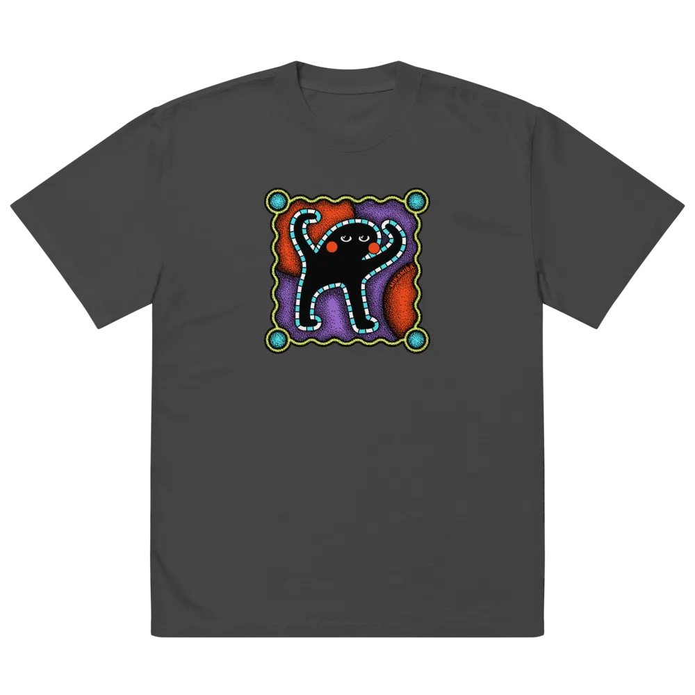 Faded Cursed Cat Tee product image (4)