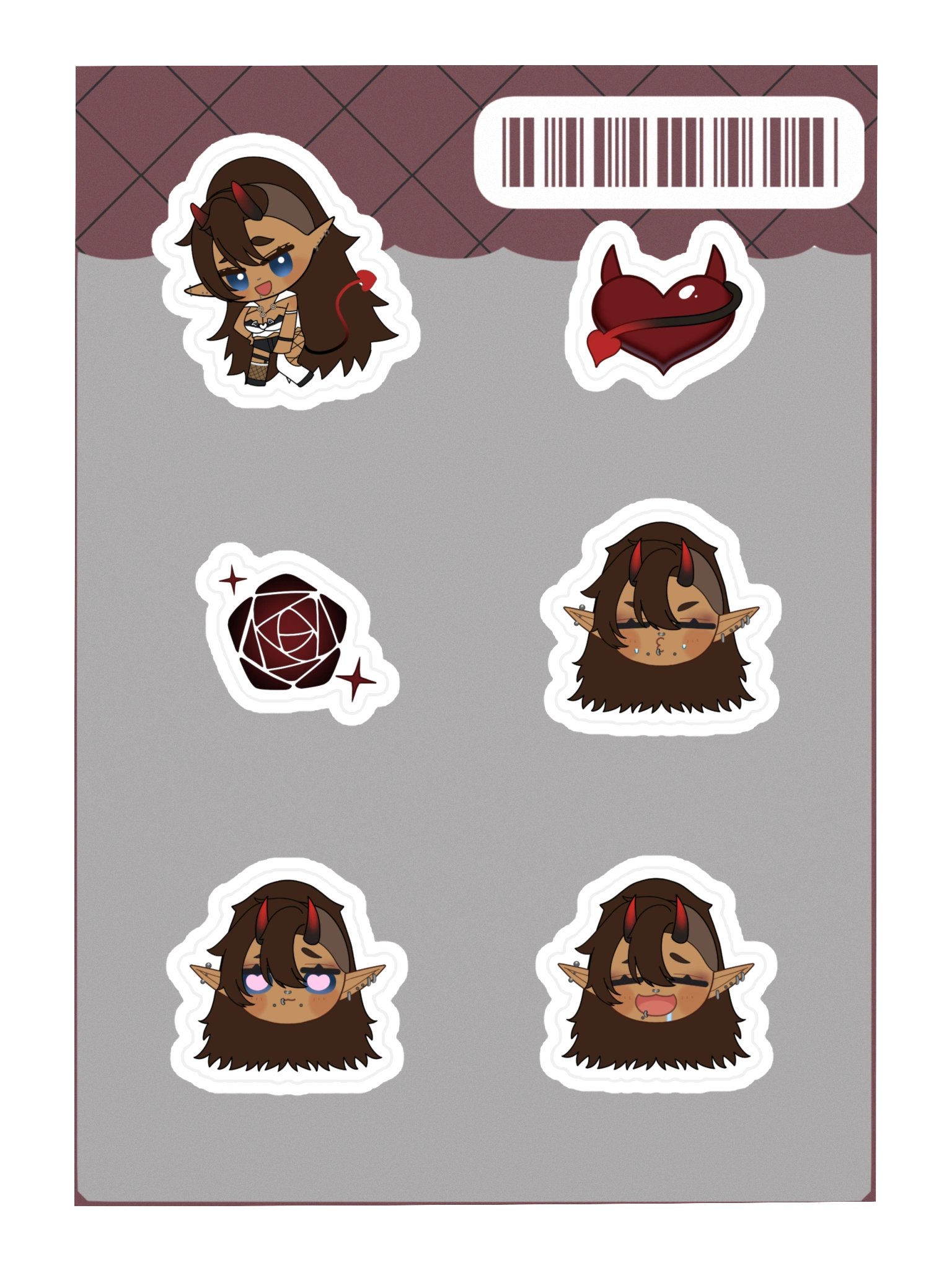 Chibi Sticker Sheet product image (3)