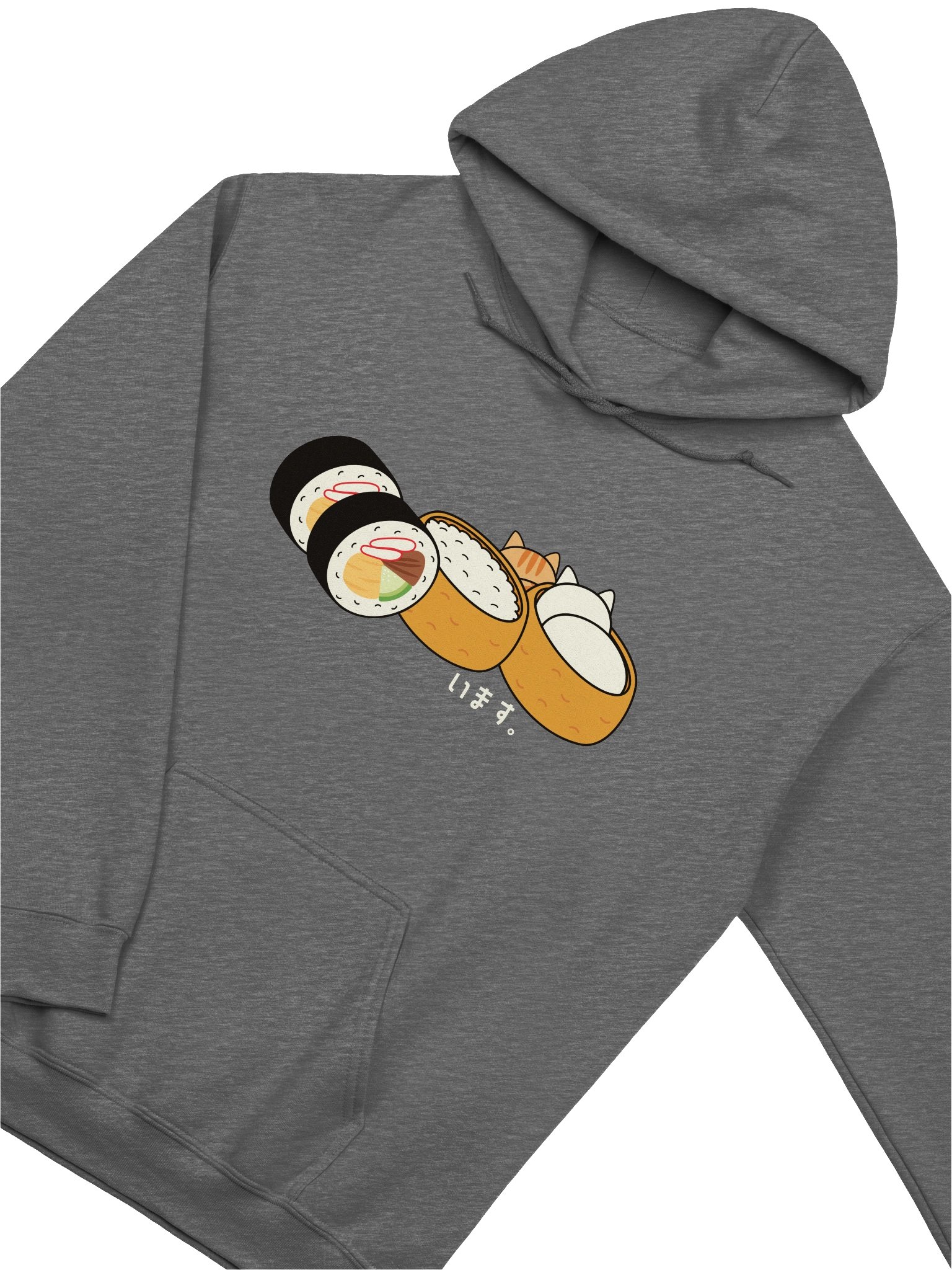 Inari Sushi and Futomaki Cat - Unisex Adult Hoodie product image (15)