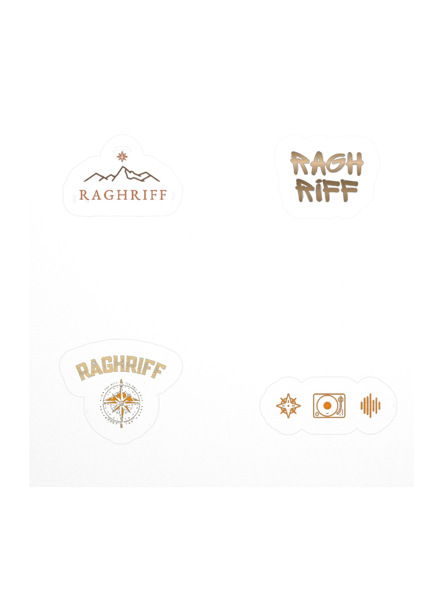 Raghriff Stickers Pack of 4 product image (1)