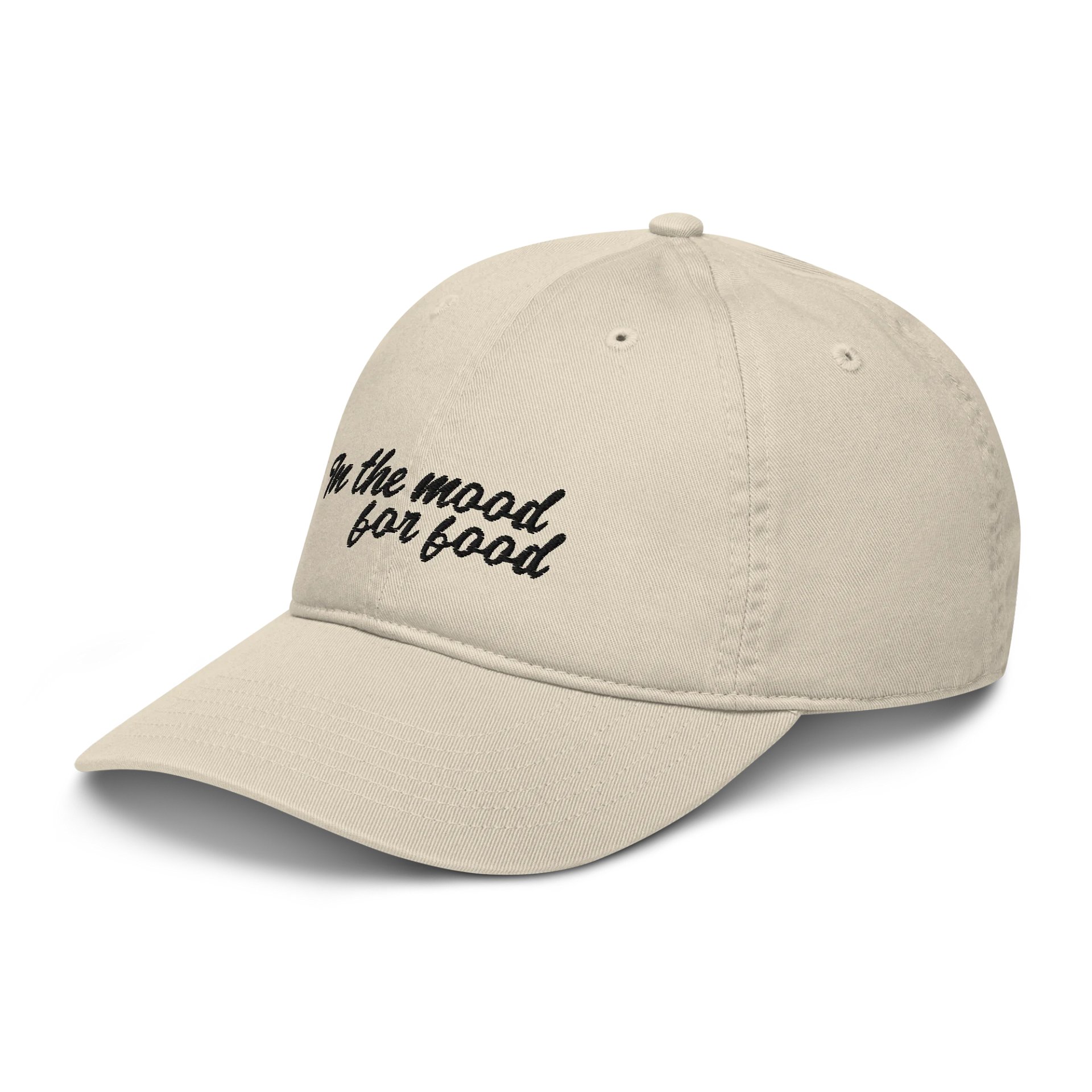In The Mood For Food | Organic Dad Hat – Black Pepper product image (4)