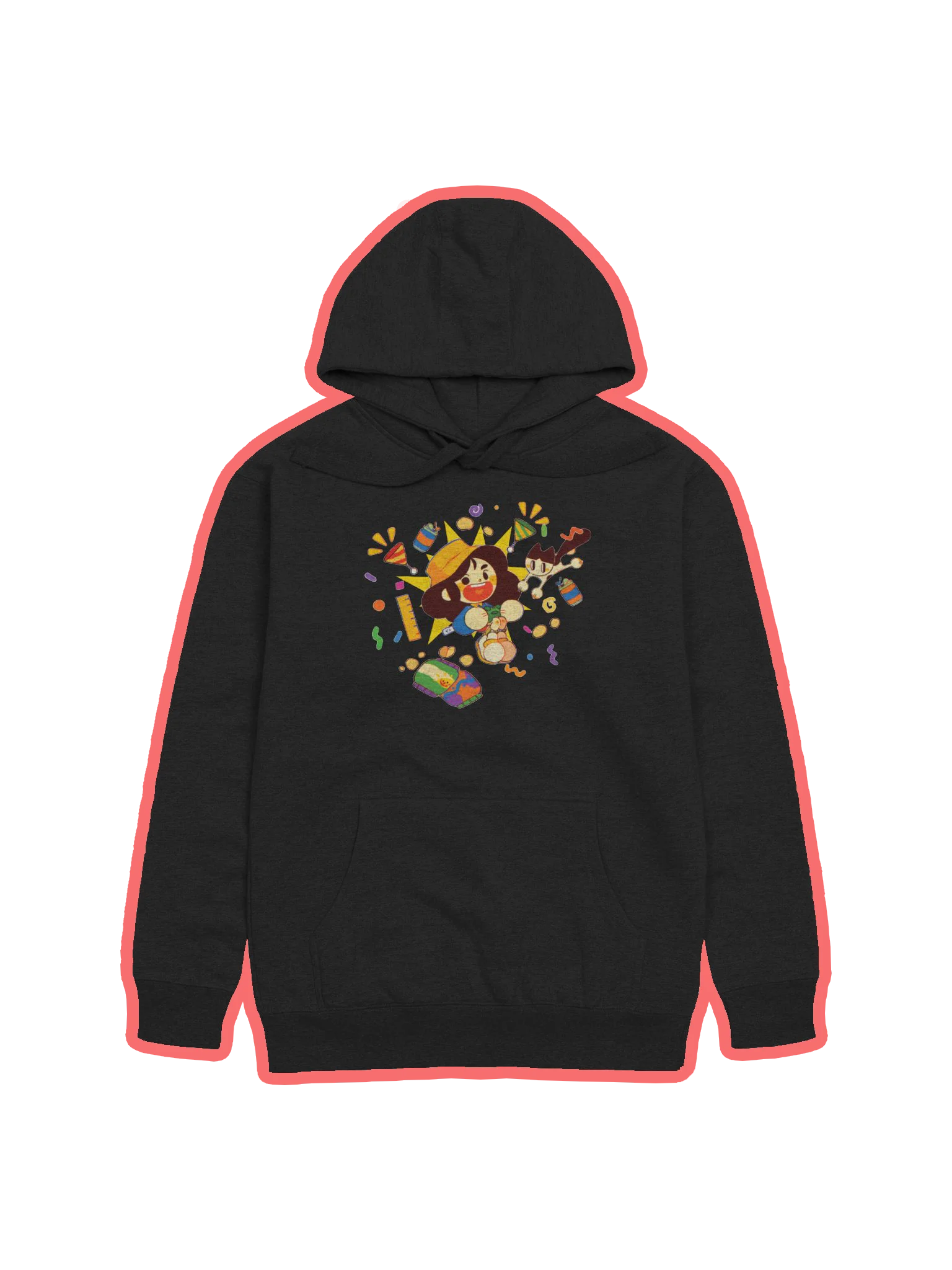 Cartoon Beans Hoodie product image (1)