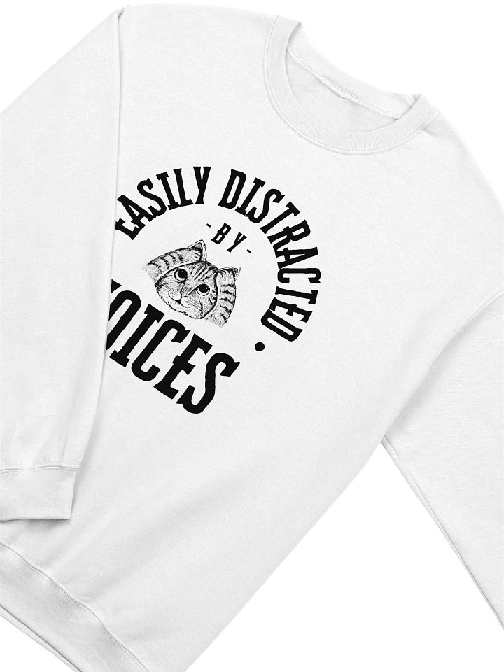 Easily Distracted by Voices Sweatshirt product image (2)