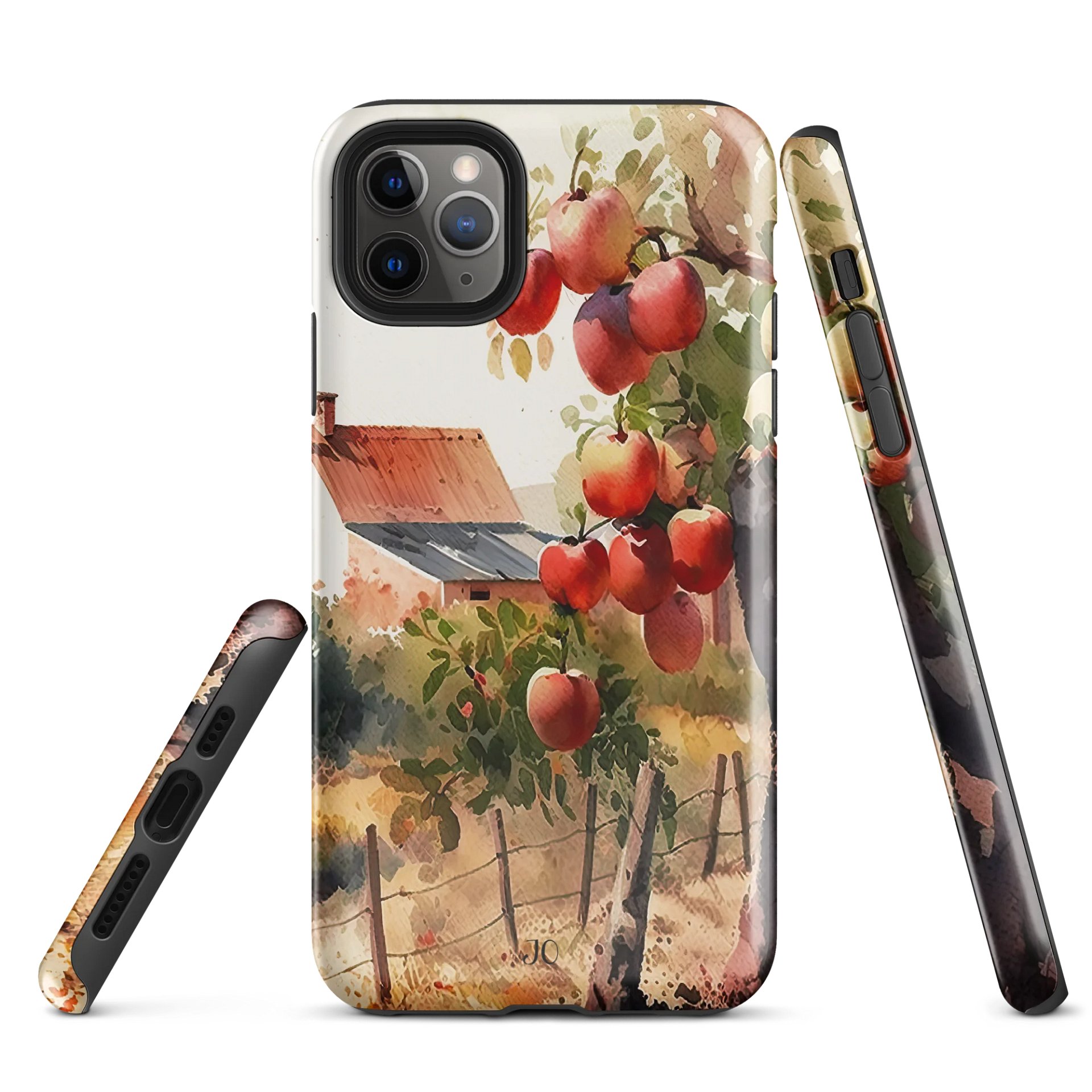 Core Protection - Rustic Apple Tree Watercolor iPhone® Tough Case product image (1)