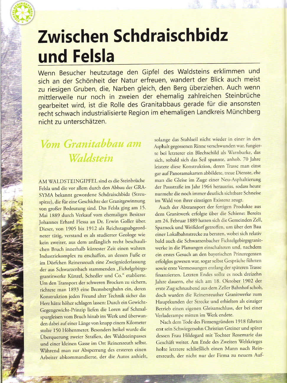 Steinbrüche am Waldstein product image (1)
