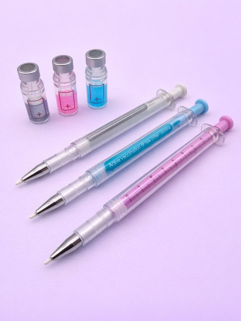 Syringe Pens with Vial Caps (Set of 3) product image (1)