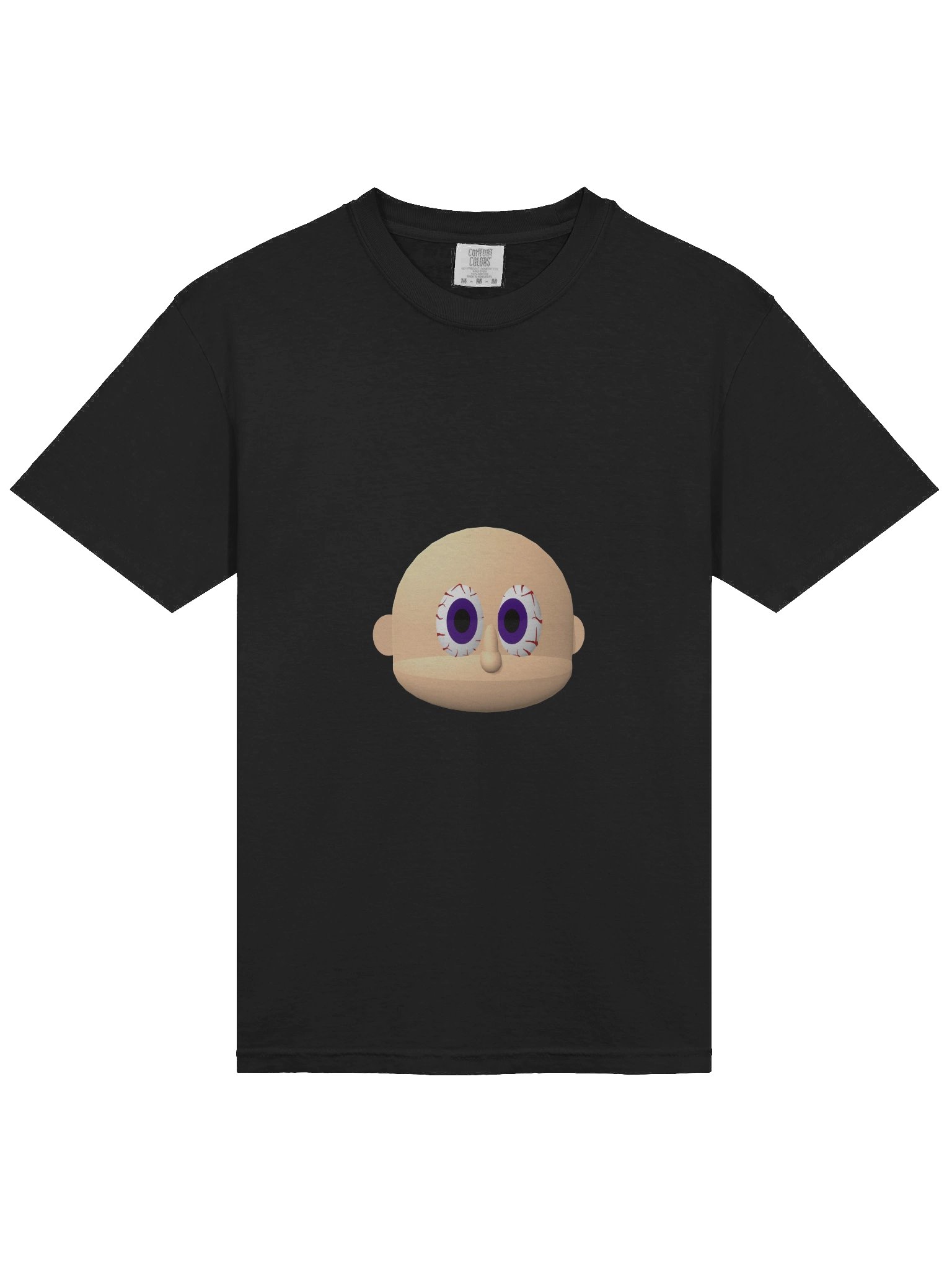 Cute Baby Head T-Shirt product image (3)