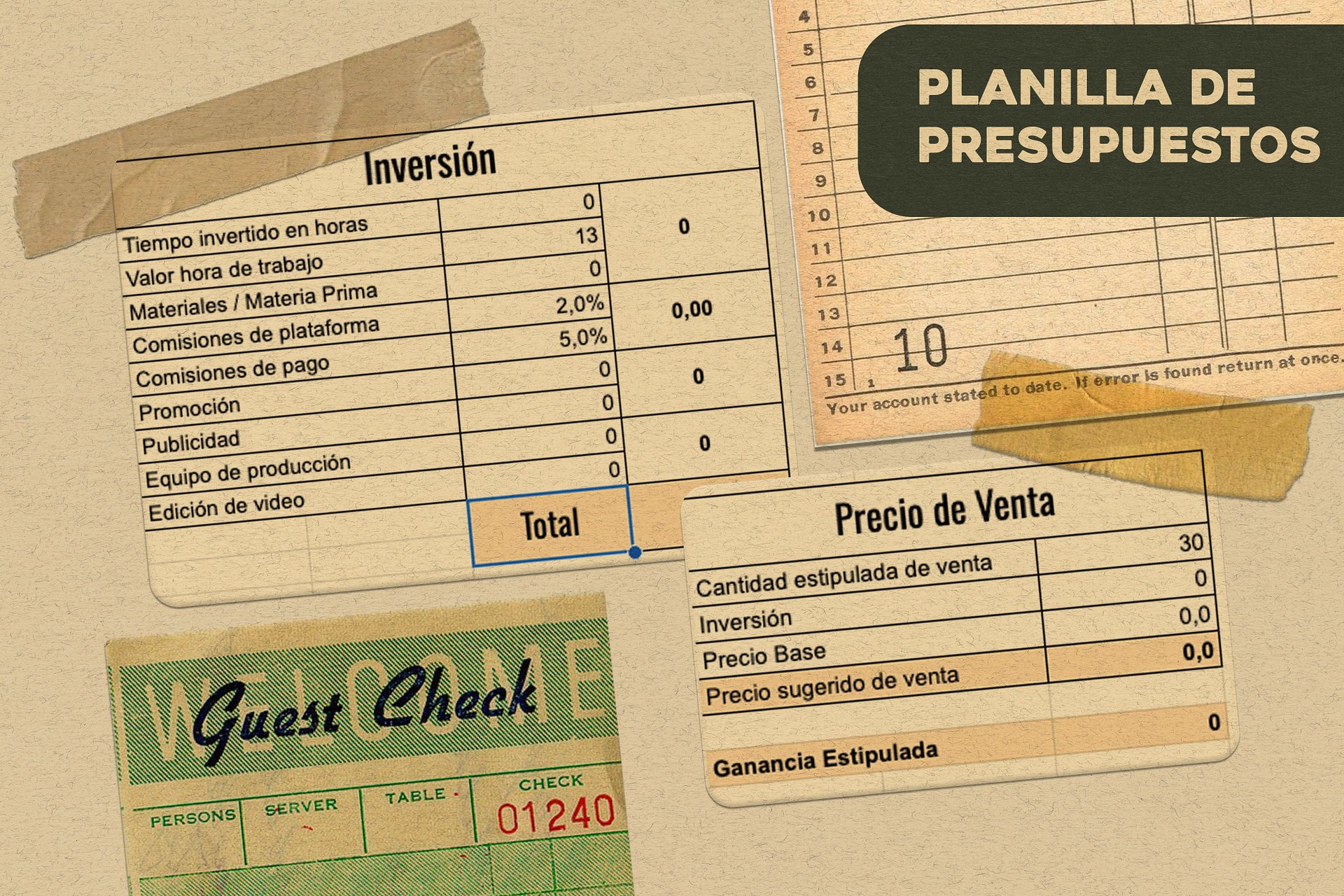 Clase 1: Finanzas personales // Presupuestos // Plataformas product image (3)