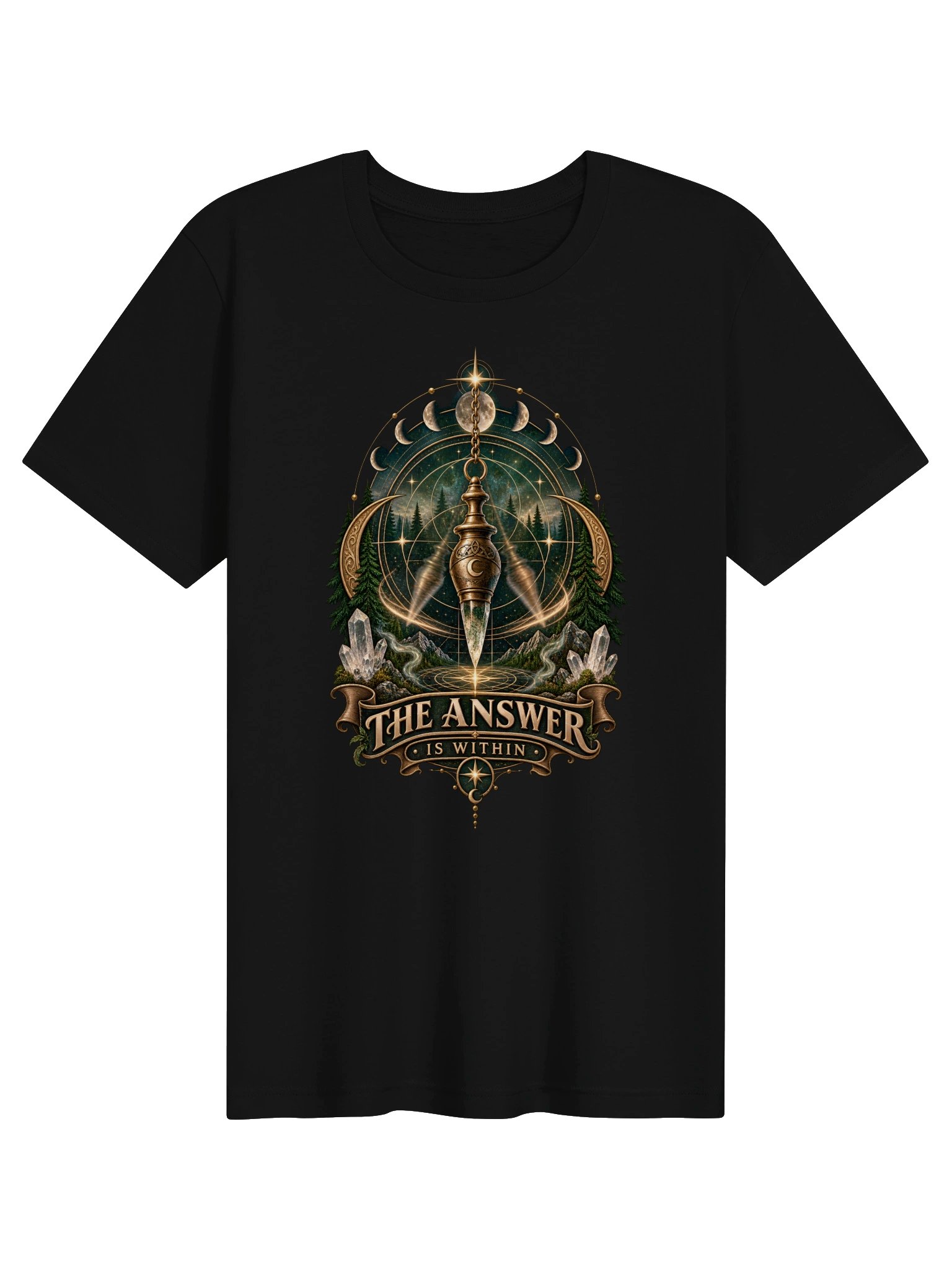 The Answer Is Within Mystic Pendulum Tee product image (1)