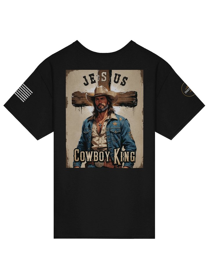Jesus Cowboy King T-shirt product image (1)