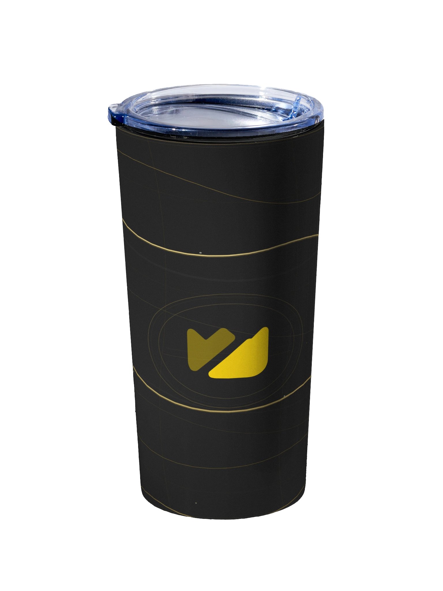Black & Gold Luxury 20oz Stainless Steel Tumbler product image (2)
