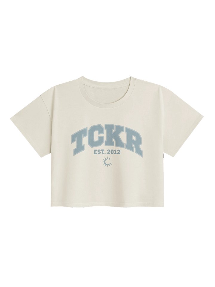 Vintage Jersey Print Crop Tee product image (2)