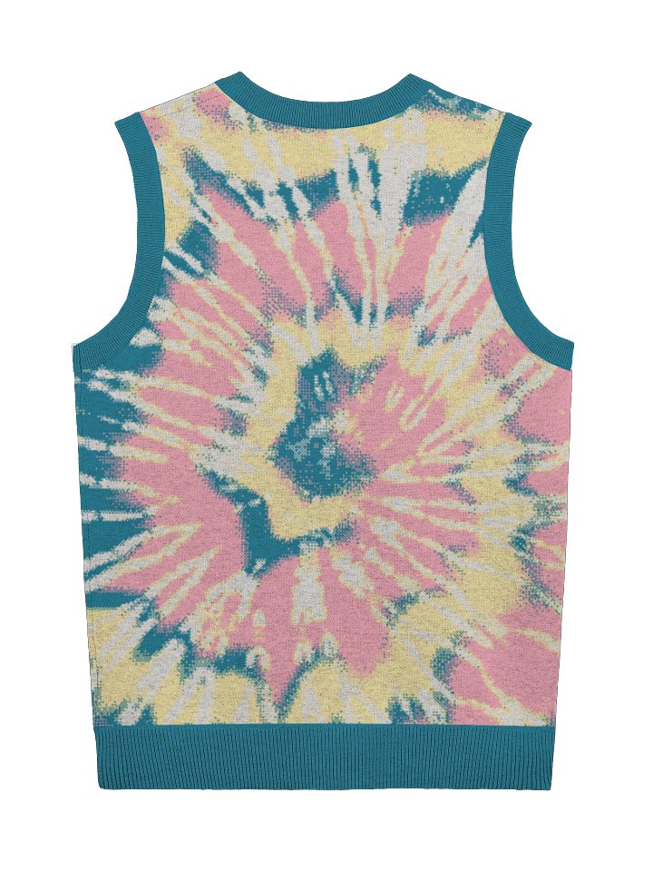 Festive Knitted V-Neck Vest for a Cozy Christmas Celebration product image (2)