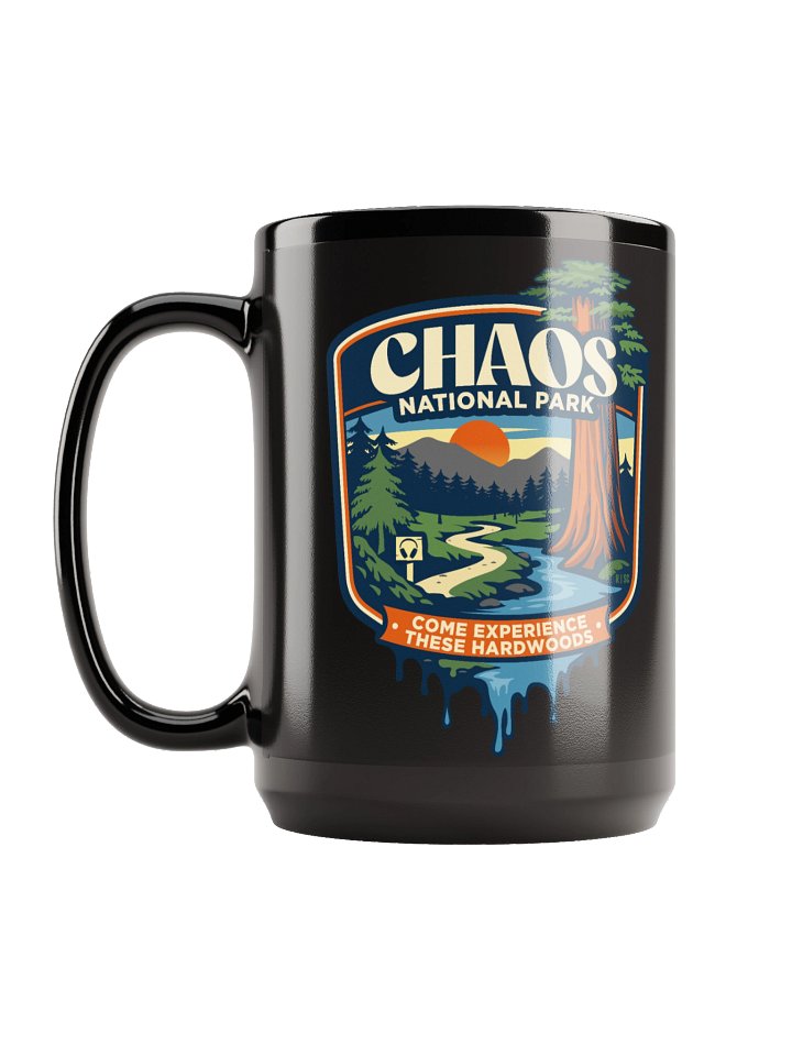 Chaos National Park Black Mug product image (1)