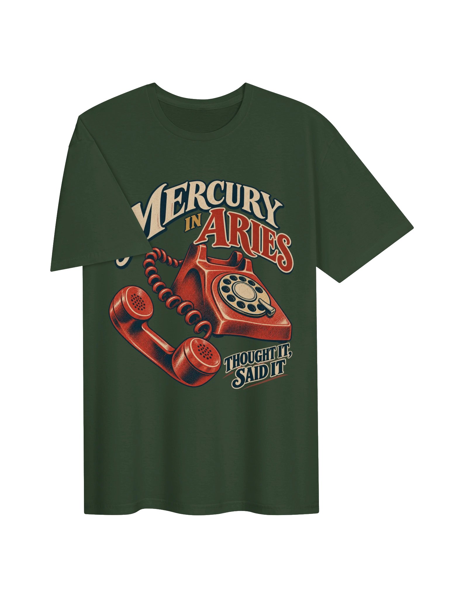 Mercury in Aries Thought It, Said It Tee product image (3)