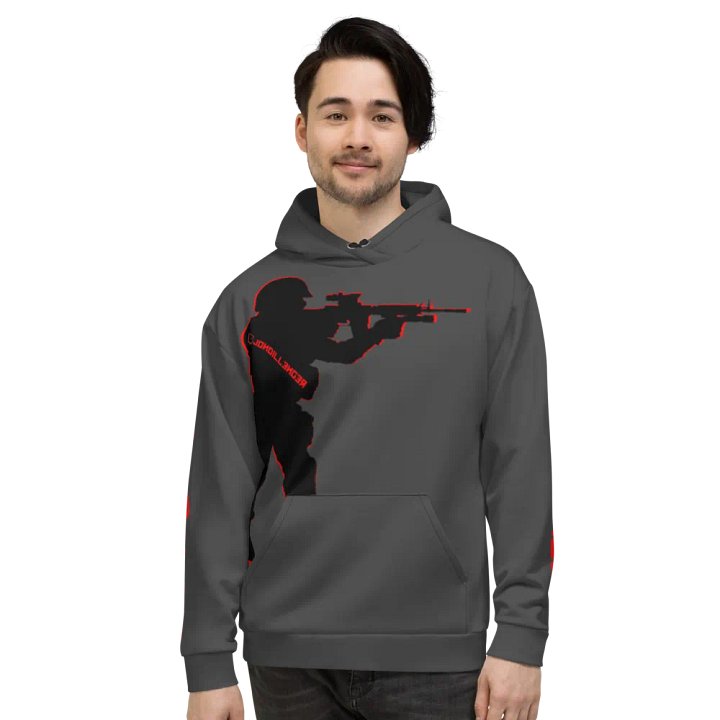 JD Gray Silhouette Hoodie product image (2)