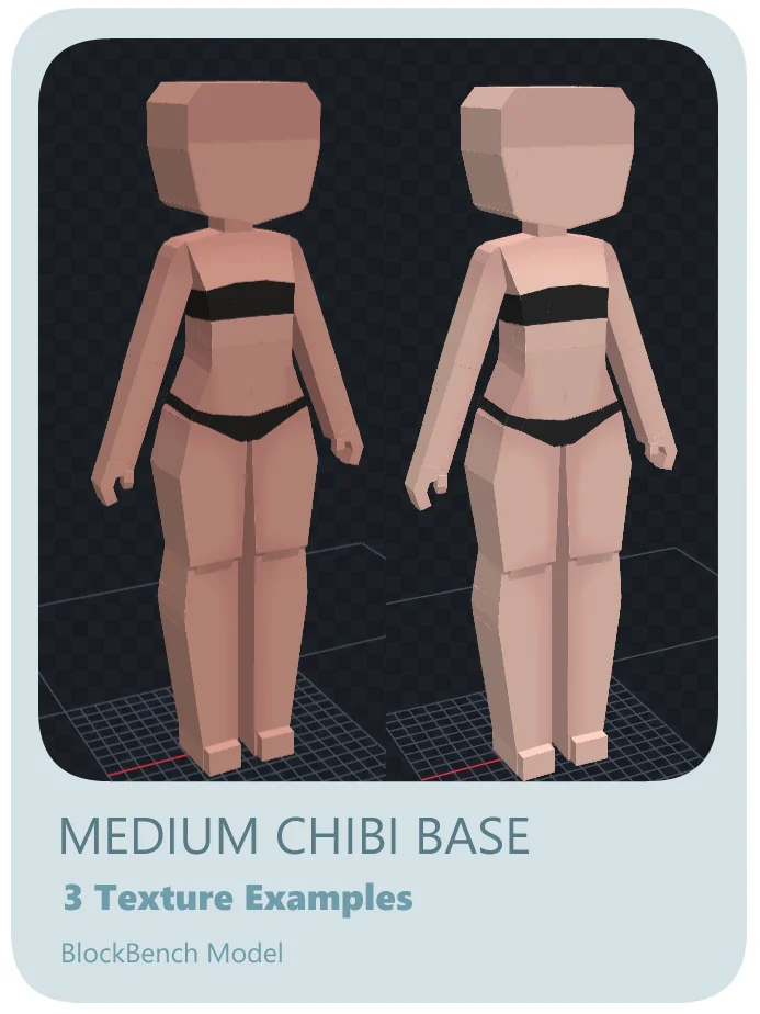 Medium Chibi Base | With Animations product image (3)
