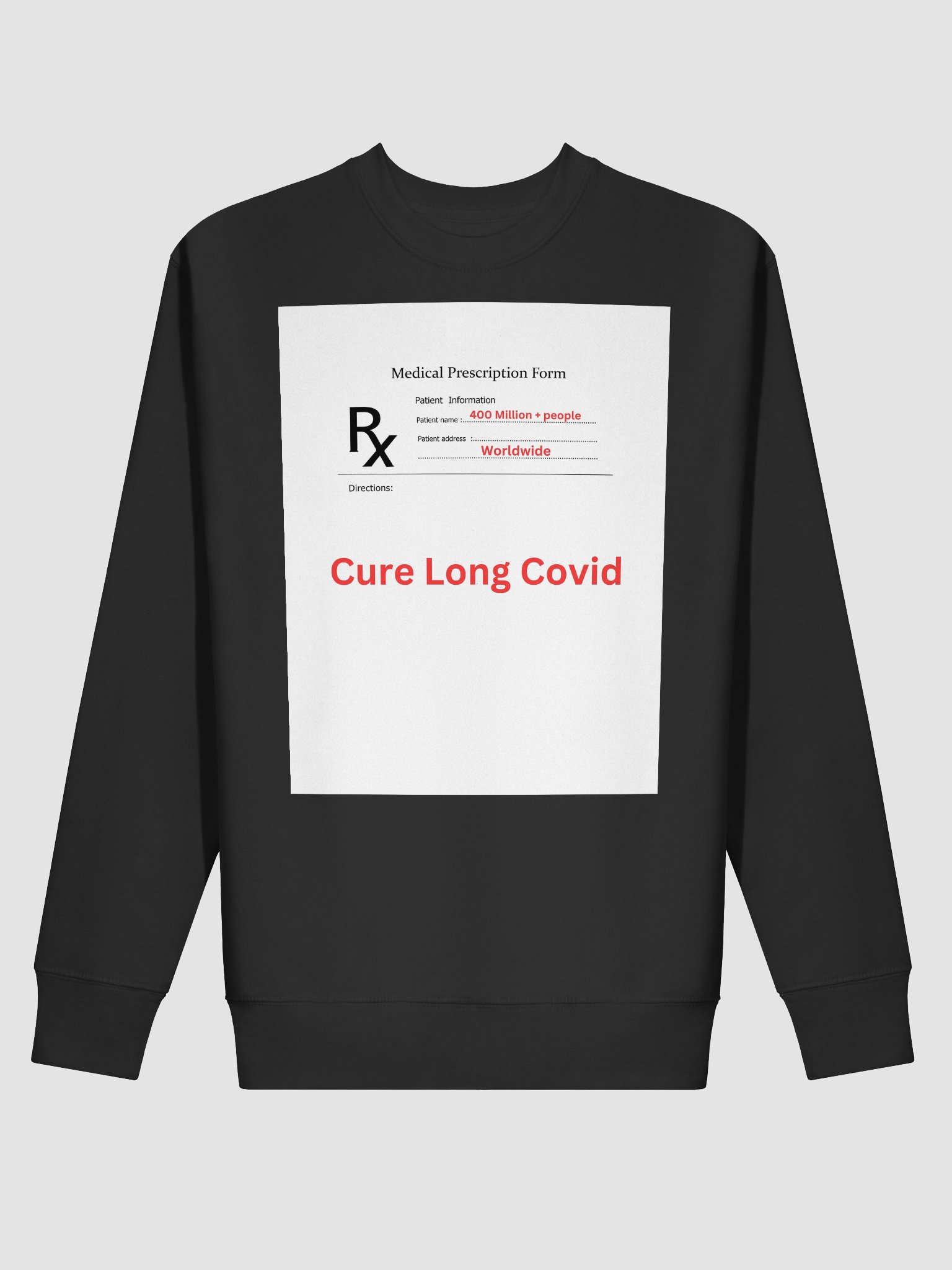 Cure Long Covid RX Sweatshirt product image (11)
